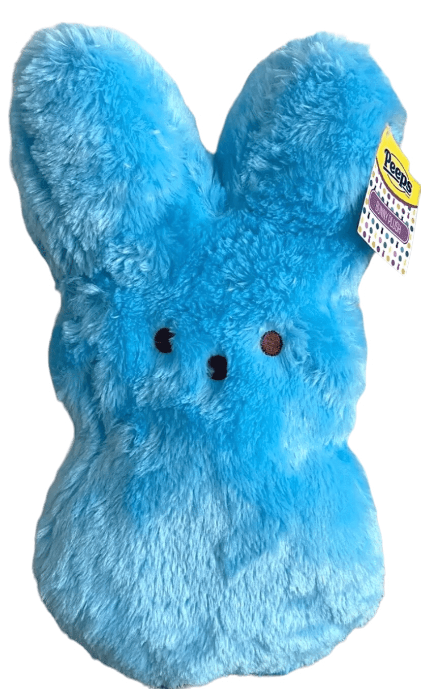 Peeps Easter Stuffed Animal Blue New with Tag