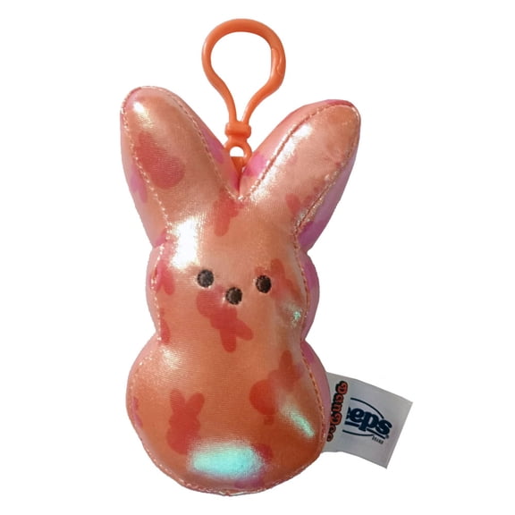 Peeps Plush with Backpack Clip Orange 4 in