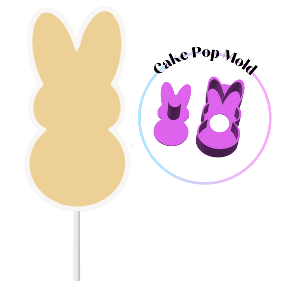 Peeps Rabbit Cake Pop Mold