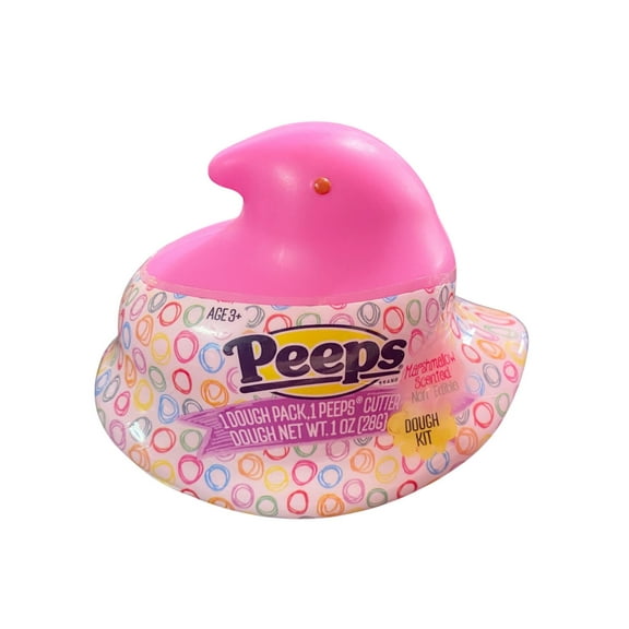 Peeps Small Pink Chick Dough Kit