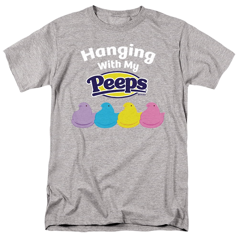 Women's Happy Easter T-Shirt - 'Hangin With My Peeps' Bunny Graphic Tee
