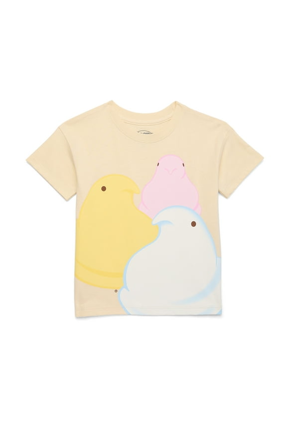 Peeps Toddler Girls Cotton Graphic Tee, Sizes 12M-5T