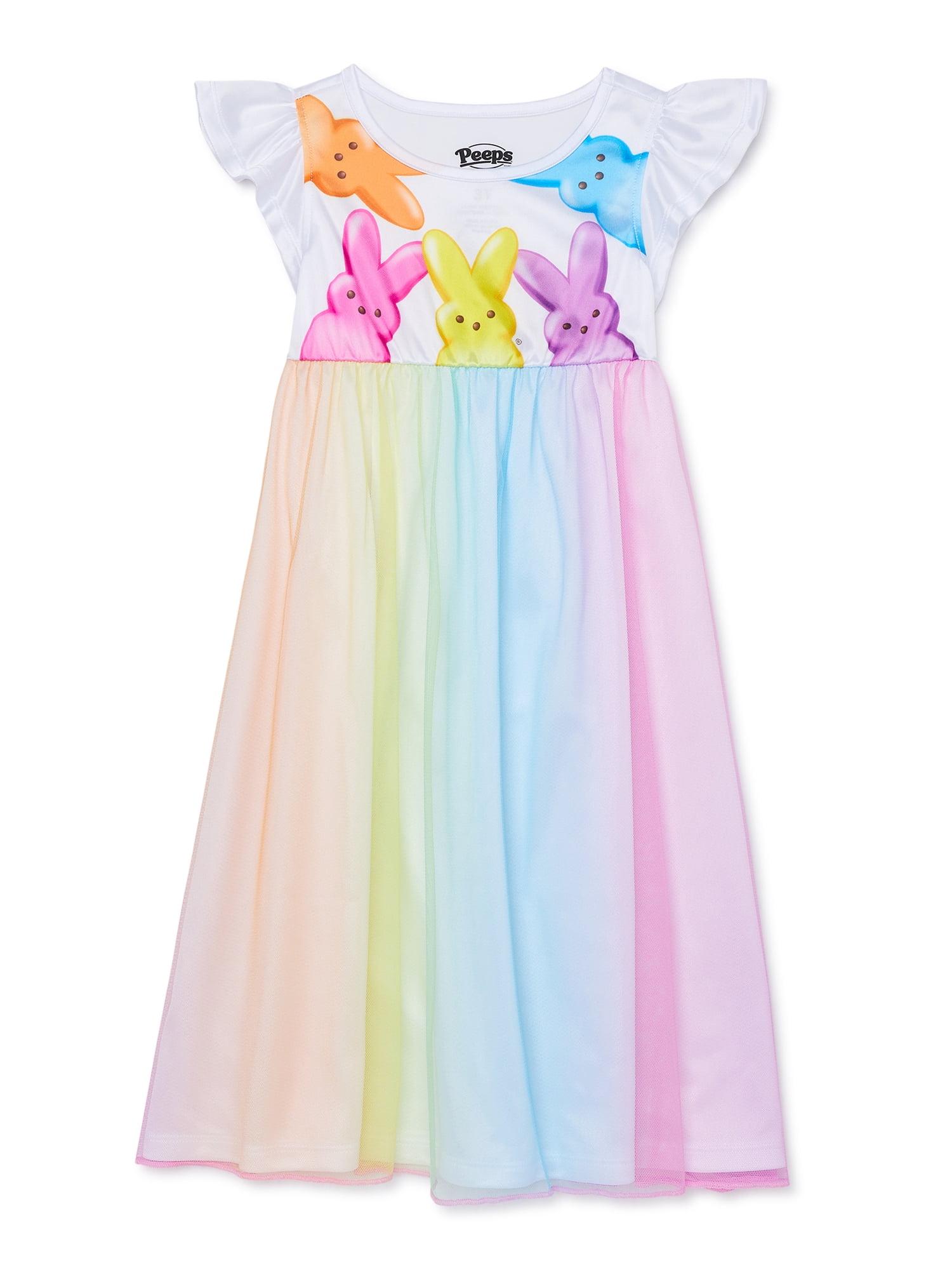 Peeps Toddler Girls Nightgown, Sizes 2T5T