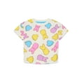 thumbnail image 1 of Easter Peeps Unisex Toddler Graphic Tee with Short Sleeves, Sizes 12M-5T, 1 of 5