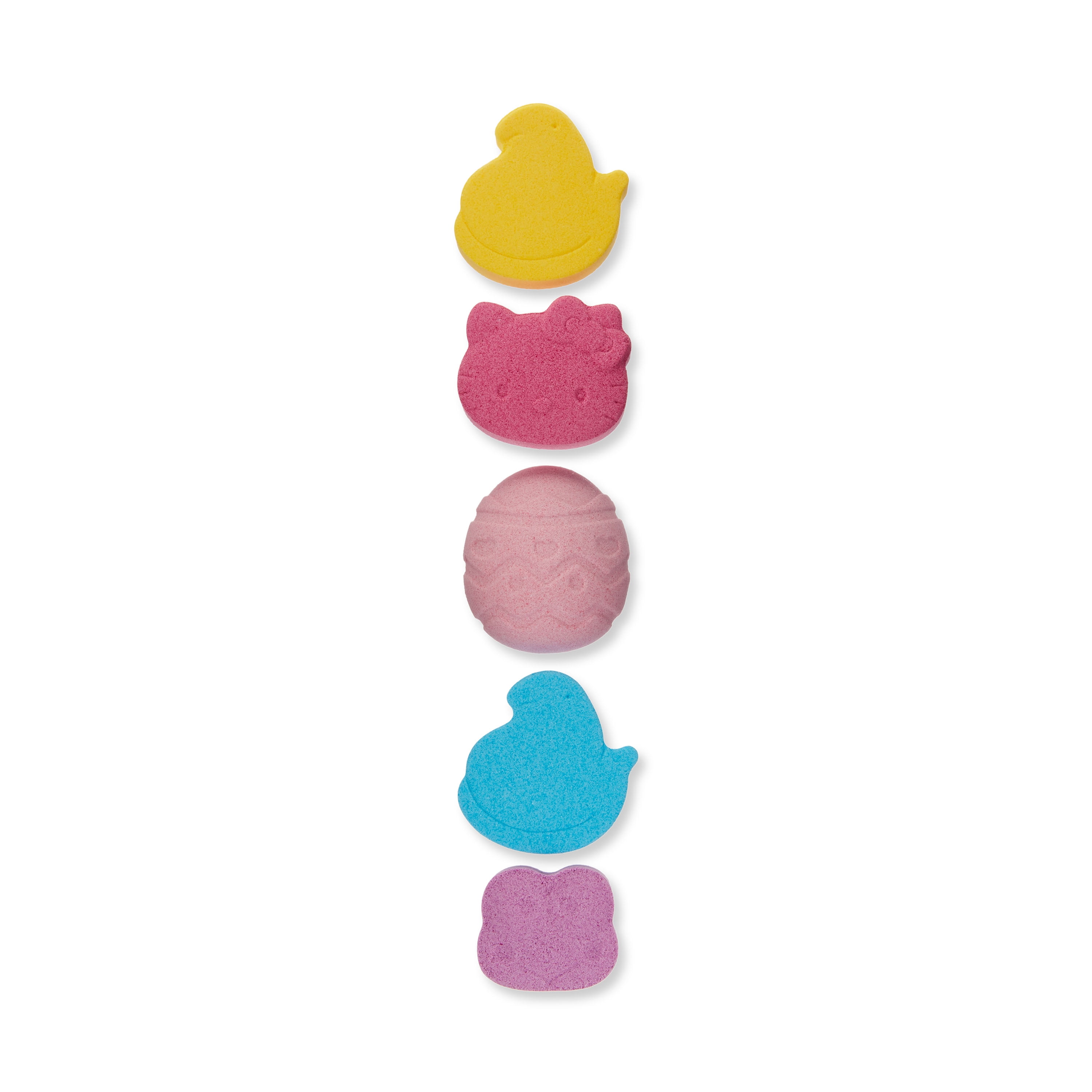 Peeps x Hello Kitty Bath Bomb Set, Marshmallow Scented, 5 Pieces, 150g ...