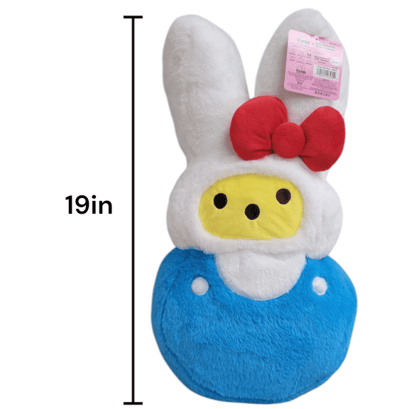 Peeps x Hello Kitty Blue Bunny Shaped Hello Kitty 19 inches Plush