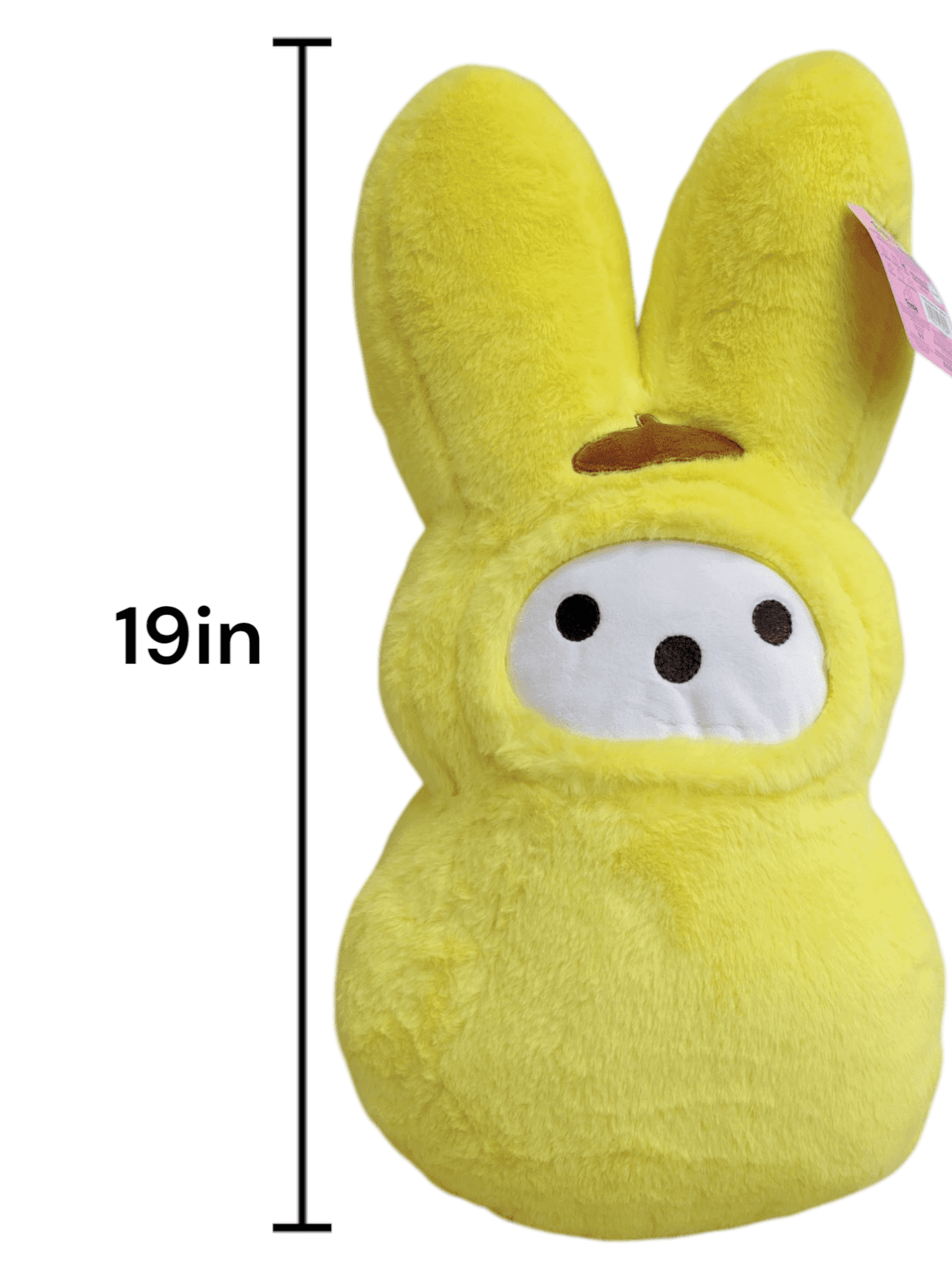 Peeps x Hello Kitty Yellow Bunny Shaped Plush Pompompurin