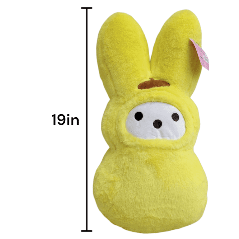 Peeps x Hello Kitty Yellow Bunny Shaped Plush Pompompurin
