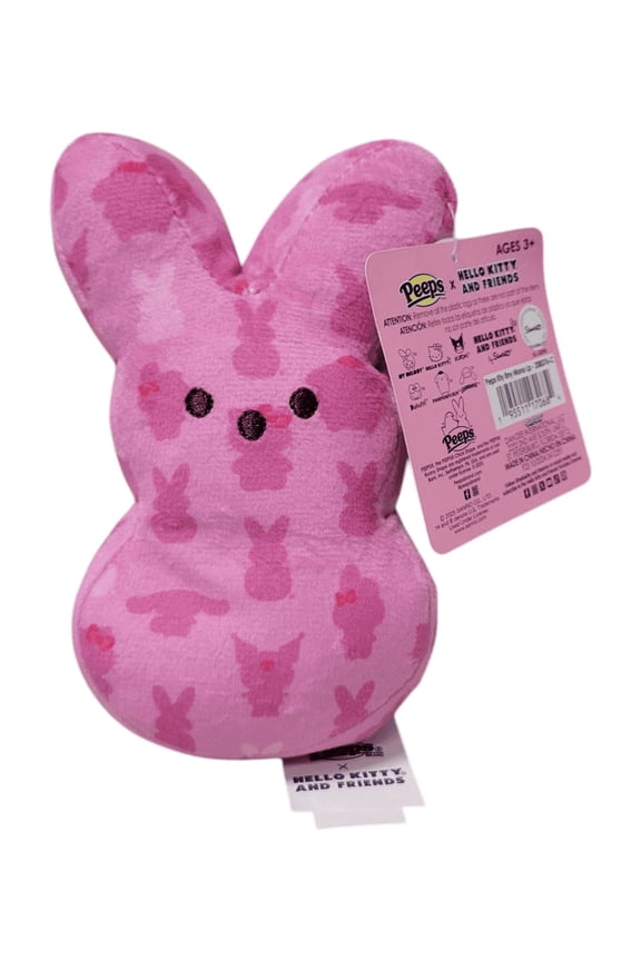 x Hello Kitty and Friends Pink Bunny with Pattern 6 inch Strawberry Scented
