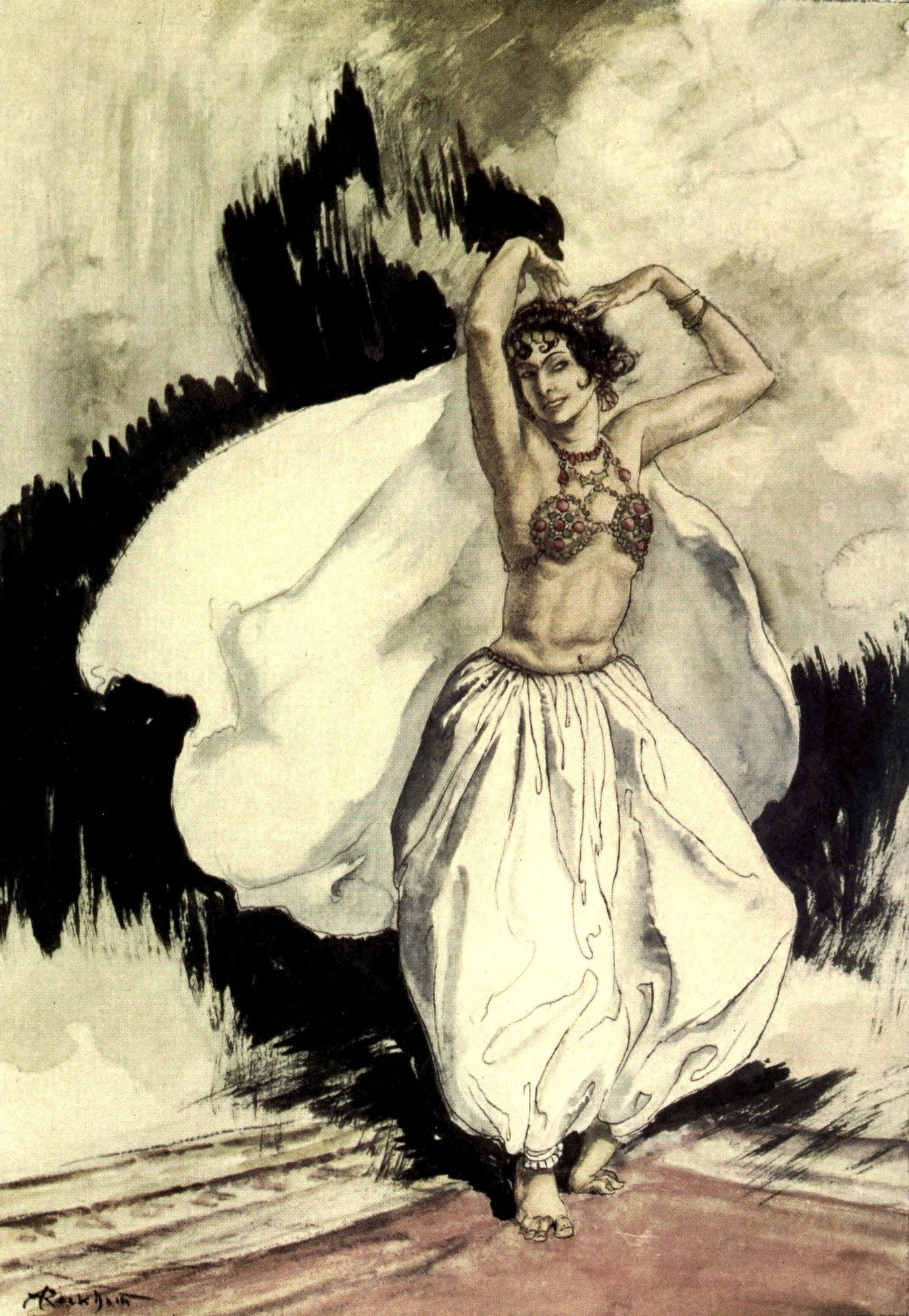 Peer Gynt 1936 Anitras dance Canvas Art - A Rackham (18 x 24)