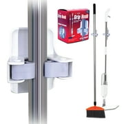 PeerBasics, Grip Hook, 6.5lb Capacity, Plastic, One Size, White, Adhesive Sticker Included