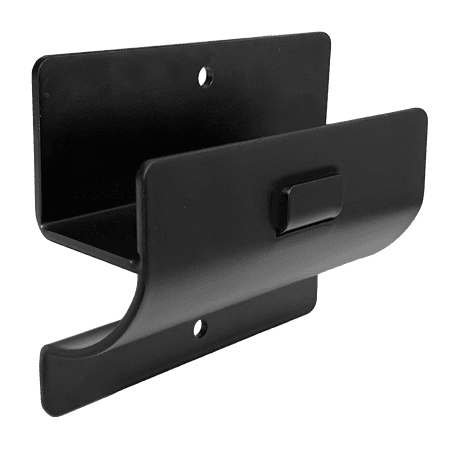 PeerBasics, Metal Wall Mount Hook, 215 lbs Capacity, Black