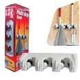 thumbnail image 1 of PeerBasics Multi-Grip Hook, 11 lb Capacity, Plastic Hanging Organizer, Hardware Included, 1 of 8