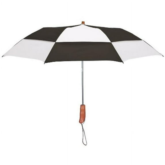 Peerless 2343V-Black-White Lil Windy Umbrella, Black And White