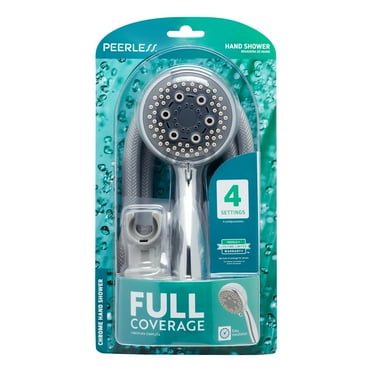 Peerless 4-Spray Hand Shower with Touch-Clean in Chrome