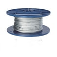 thumbnail image 1 of Peerless 3/16" Vinyl Coated Cable, 250 ft/Reel, Vinyl Coated Wire Rope, 7 x 7, 4500805, 1 of 1