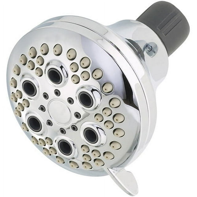Peerless 5-Spray Shower Head with Touch-Clean in Chrome 76551
