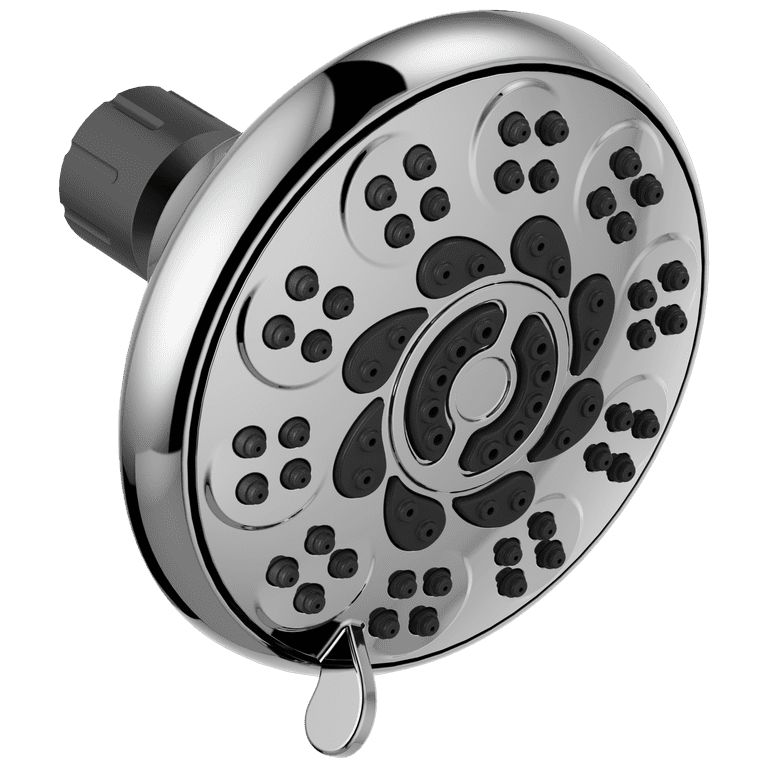 ebay 6-position turbo spin combo shower head in chrome WOWOW Brushed Nickel Tub Kit Brass Shower Faucet Set with Tub Spout and 6-Inch Rain Shower Head, Single Handle Tub and Shower Trim Kit, Shower Valve Include Replacing your shower head is one of the quickest Shower Head, 6" High Pressure