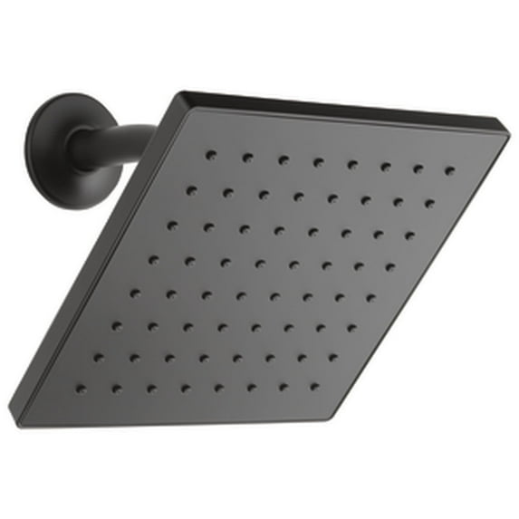 Peerless 76157 Universal Showering 1.5 GPM Single Function Shower Head - Black