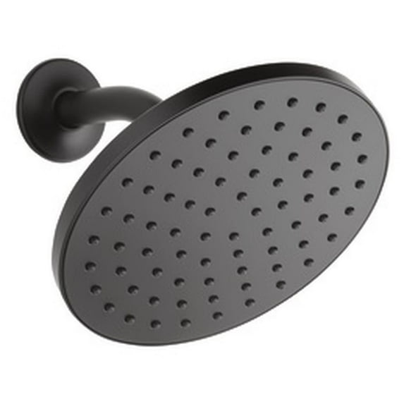 Peerless 76167 Universal Showering 1.5 GPM Single Function Shower Head - Black