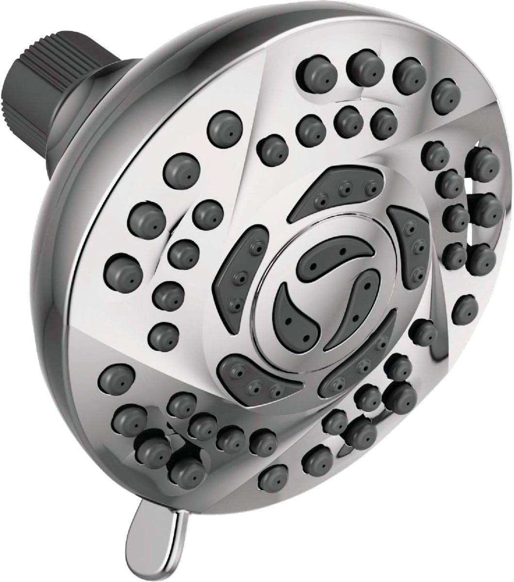 Peerless 76810 8 Setting Power Massae Shower Head in Chrome