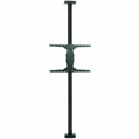 Peerless-AV - Modular Series Tilting Floor-to-Ceiling TV Mount for Most 32" - 60" Flat-Panel TVs - Black