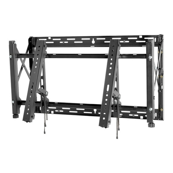 Peerless-AV SmartMount Full-Service Video Wall Mount DS-VW765-LAND - Mounting kit (wall mount) - for flat panel - black - screen size: 40"-65" - wall-mountable