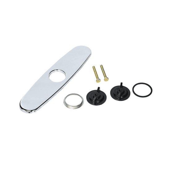 Peerless Apex Escutcheon, Baseplate & Mounting Nuts, Stainless