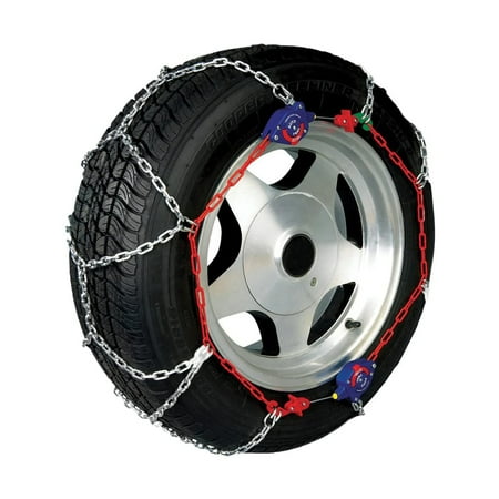 Peerless Auto-Trac Passenger Tire Diamond Pattern Snow Chains, Set of 2