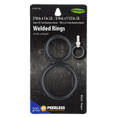 thumbnail image 1 of Peerless Chain Assorted 2 Pack Black Welded Rings, #4728138, 1 of 6