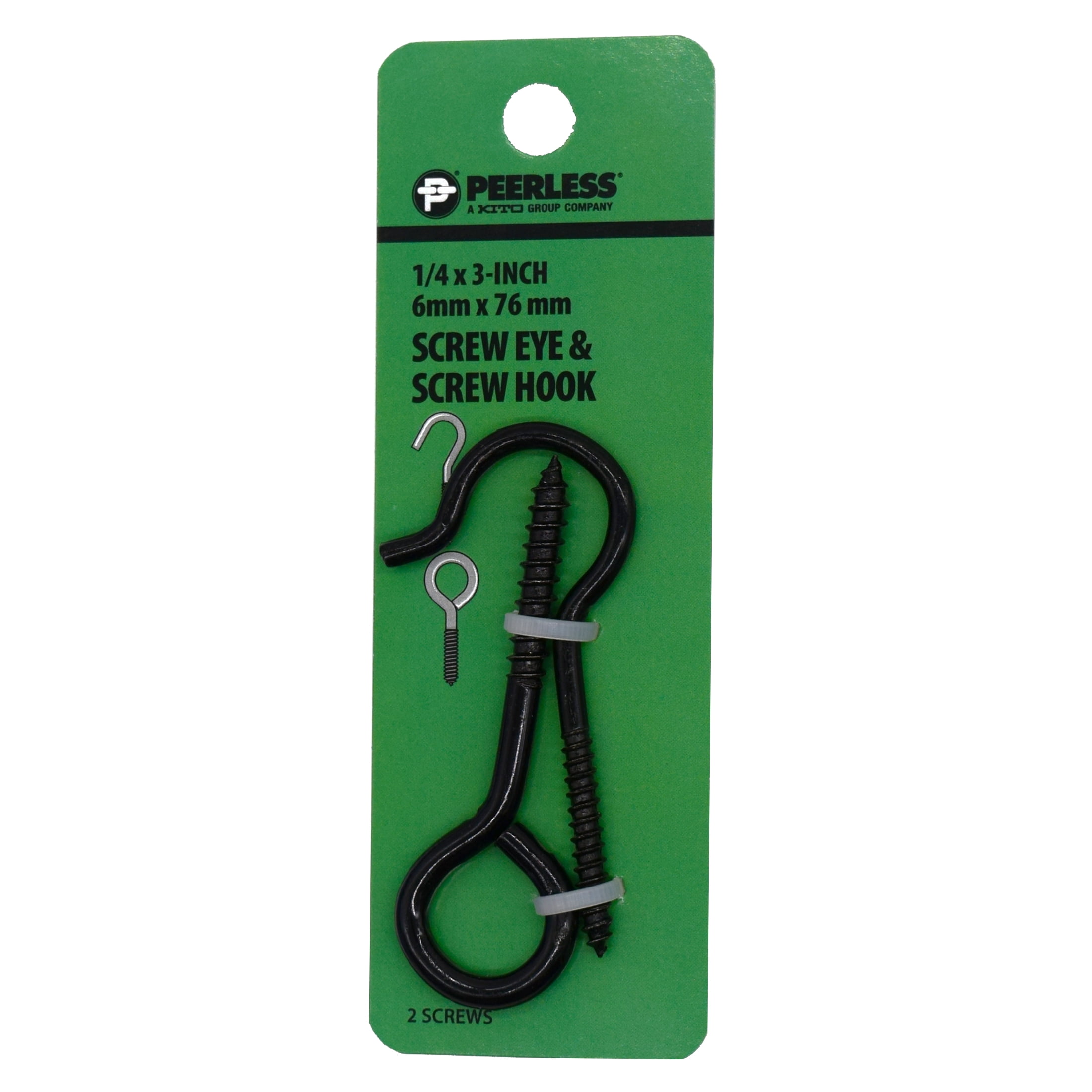 Peerless Chain Black Eye & Hook Screw Kit, 4718838