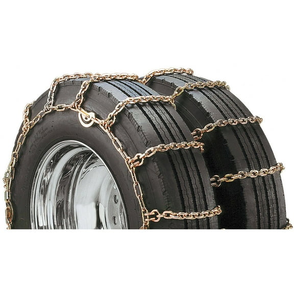 Peerless Chain Company Square Link Alloy Truck Chains with Camlock For Dual/Triple