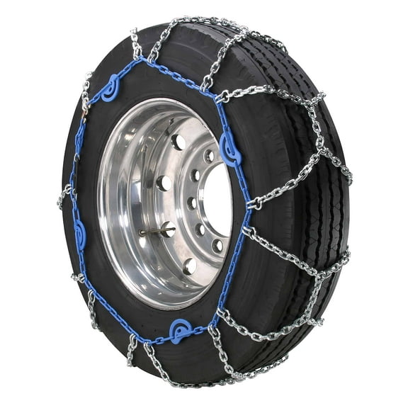 Peerless Chain Diamond Blue Alloy Truck Tire Chains with Cams, #DB2141