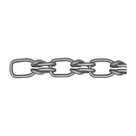 Peerless Chain Chain,Lock Link,Twist,100 ft.,265 lb. 250321001