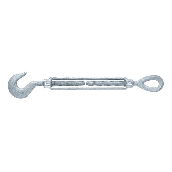 Peerless Chain Turnbuckle,1/4" Thread Dia.,4" Take Up L 4530010