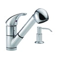 thumbnail image 1 of Peerless Choice One Handle Chrome Kitchen Faucet, 1 of 5