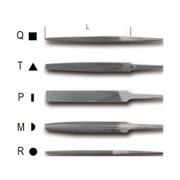 Peerless Hardware 017180023 1718 A6-T-6 in. Second Cut Files