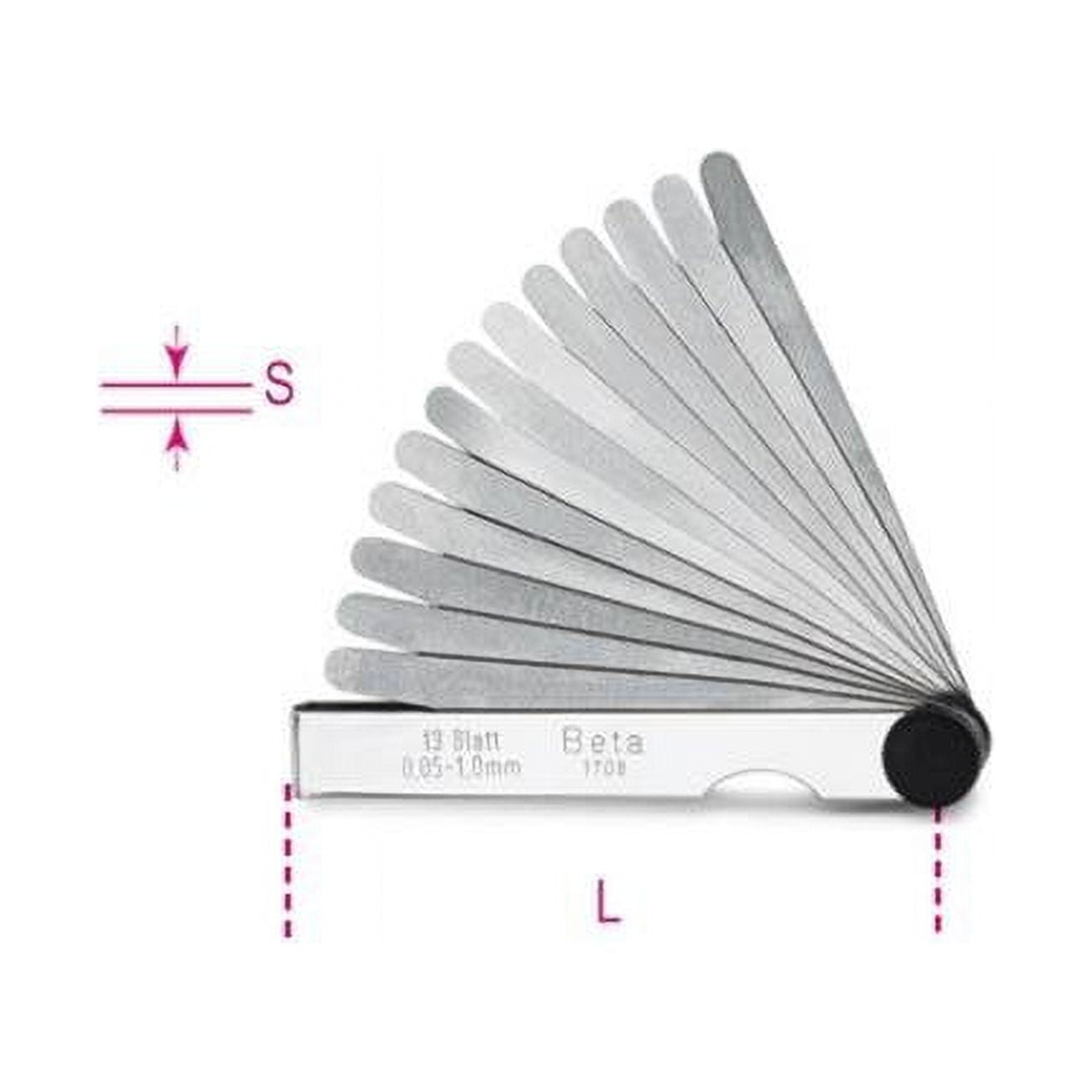 Peerless Hardware 1708 20Metric Feeler Gauges