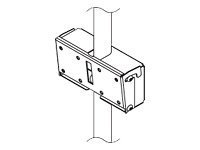 Peerless Mis-acc201 Tilt And Swivel Double Stack Box - 225 Lb - Black ...