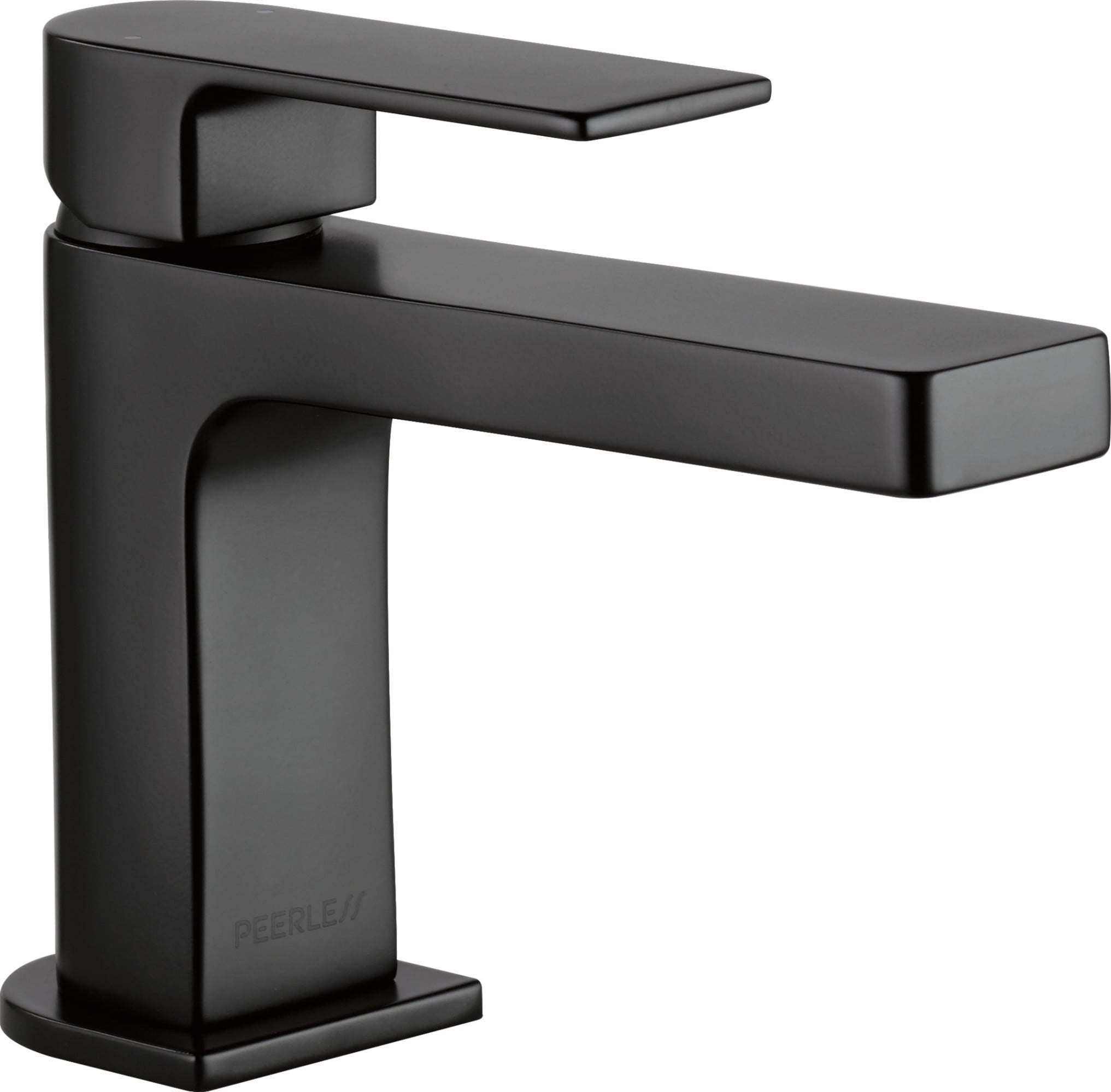 Xander Matte Black Single-Handle Mid-Arc Bathroom Faucet