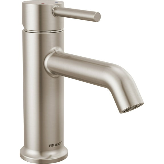 Peerless P1647lf-M-0.5 Precept 0.5 GPM Single Hole Bathroom Faucet - Nickel