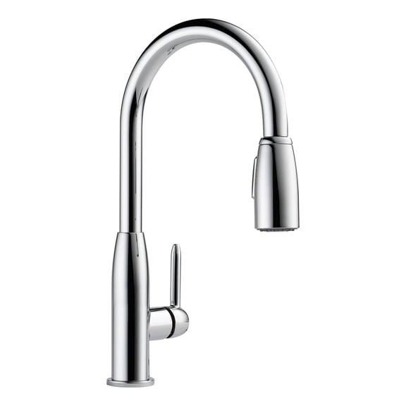 Peerless P188103LF Tunbridge, Single Handle Kitchen Pull-Down, Chrome