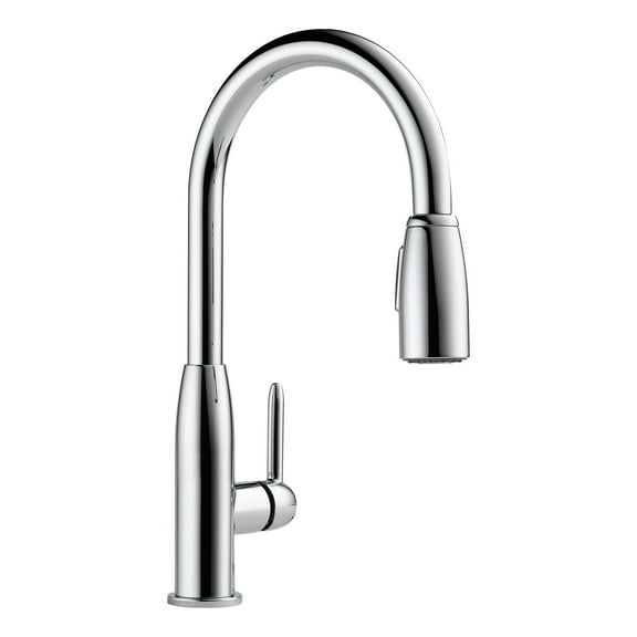 Peerless P188103LF Tunbridge, Single Handle Kitchen Pull-Down, Chrome