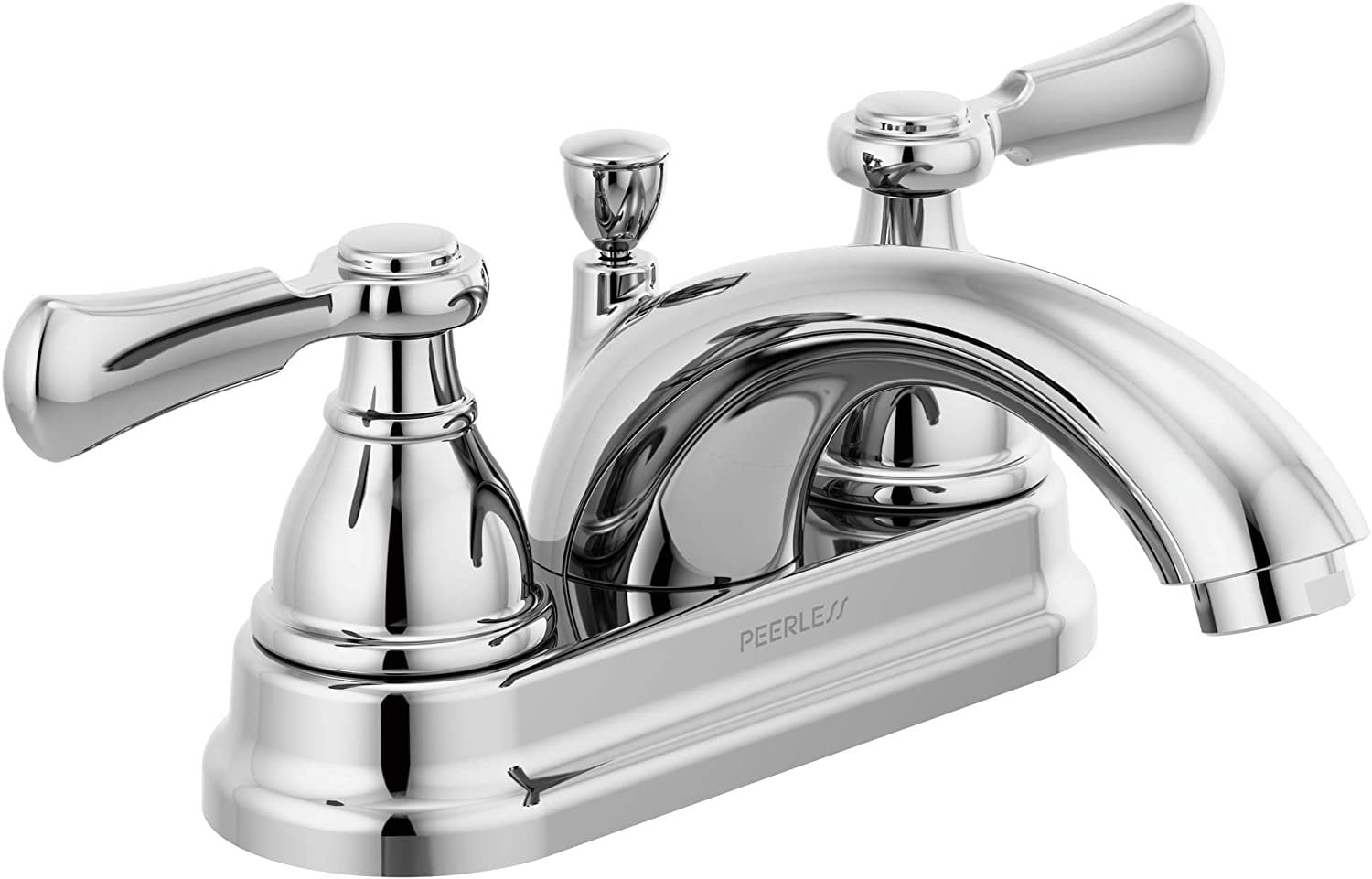 Elmhurst Chrome Two-Handle Centerset Bathroom Faucet