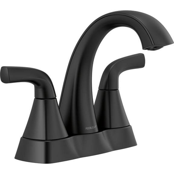 Peerless P2635lf Parkwood 1 GPM Centerset Bathroom Faucet - Black