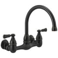 thumbnail image 1 of Peerless P2765lf Elmhurst 1.5 GPM Wall Mounted Bridge Kitchen Faucet - Bronze, 1 of 7