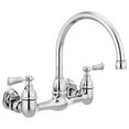 thumbnail image 1 of Peerless P2765lf Elmhurst 1.5 GPM Wall Mounted Bridge Kitchen Faucet - Chrome, 1 of 7