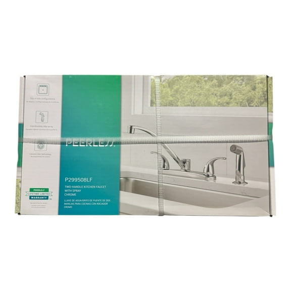 Peerless Faucet P299508LF Choice Two Handle Kitchen , Chrome
