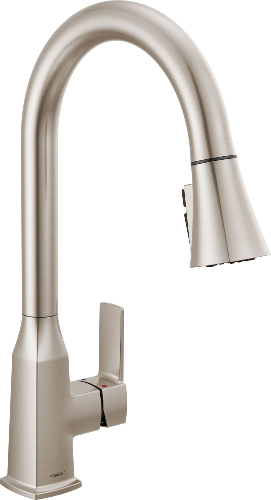 Peerless P7971LF-SS Ezra 1.5 GPM Single Hole Pull Down Kitchen Faucet - Stainless