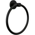 thumbnail image 1 of Peerless Pa347 Precept 6-9/16" Wall Mounted Towel Ring - Black, 1 of 3